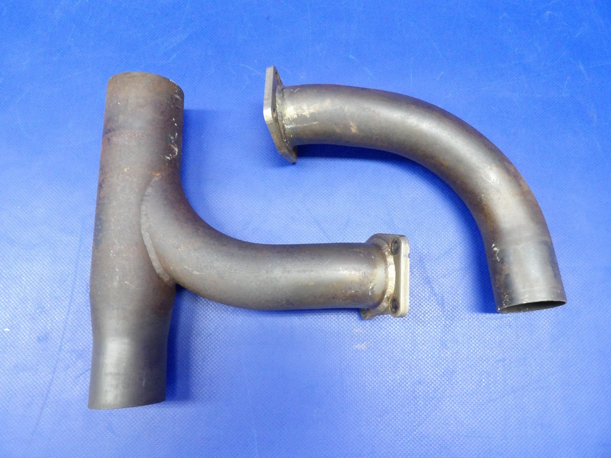 Beech 95-B55 Baron Exhaust Stacks Cylinder #6 & #4 P/N 96-950002-7 (0426-1470)0