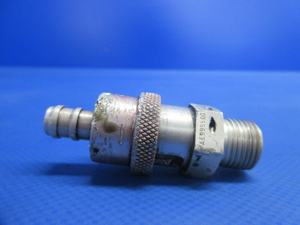 Continental TSIO-520-E9B Aeroquip Oil Drain Valve P/N AE99950G (0924-731)