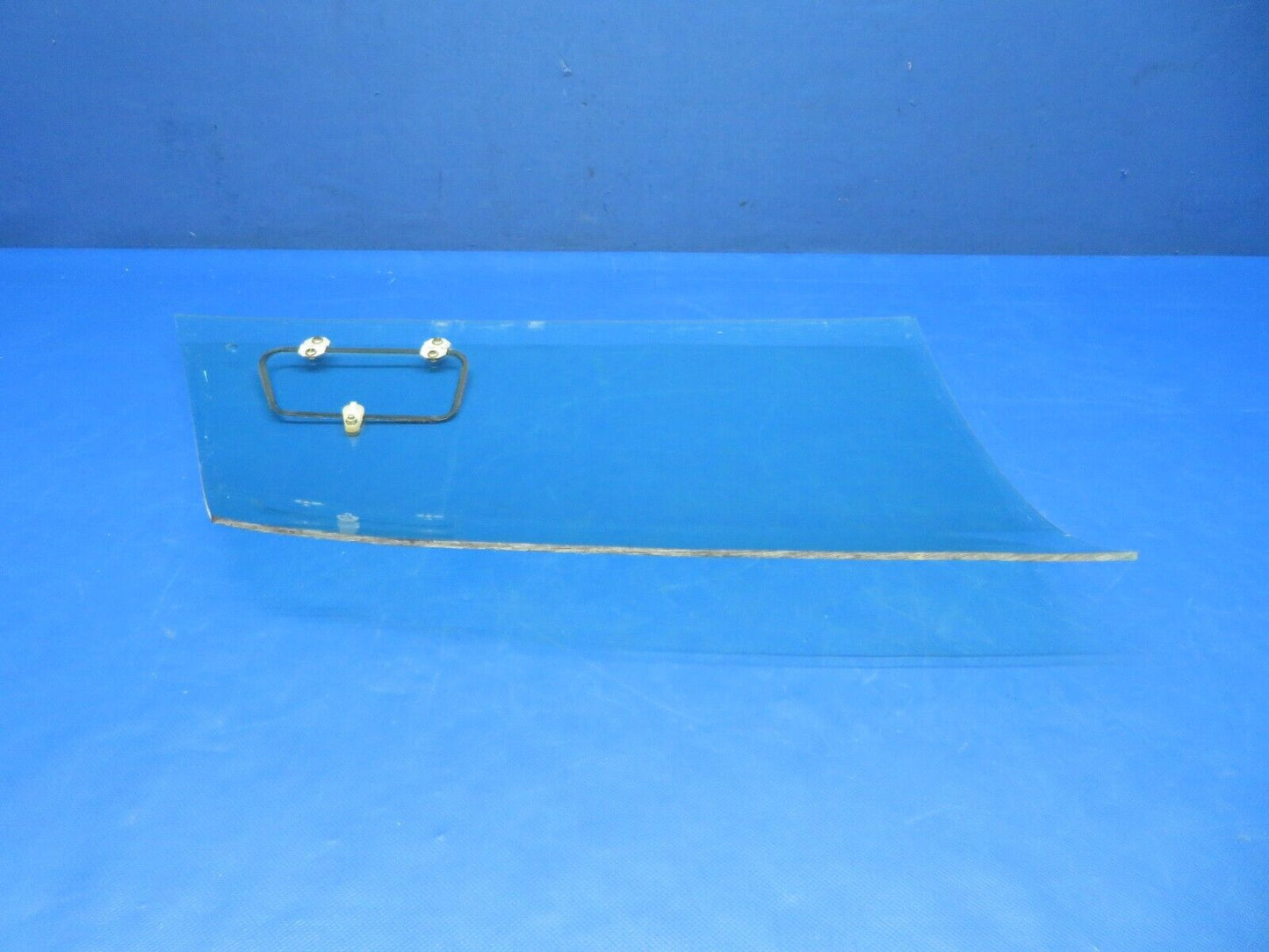 Mooney M20E Window Assy w/ Storm Window Green Tint 3/16" P/N GLA2308 (0524-132)