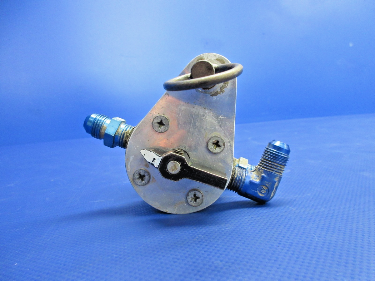 Mooney M20 / M20E H&E Fuel Selector Valve P/N HE-769 WARRANTY (0826-902)3