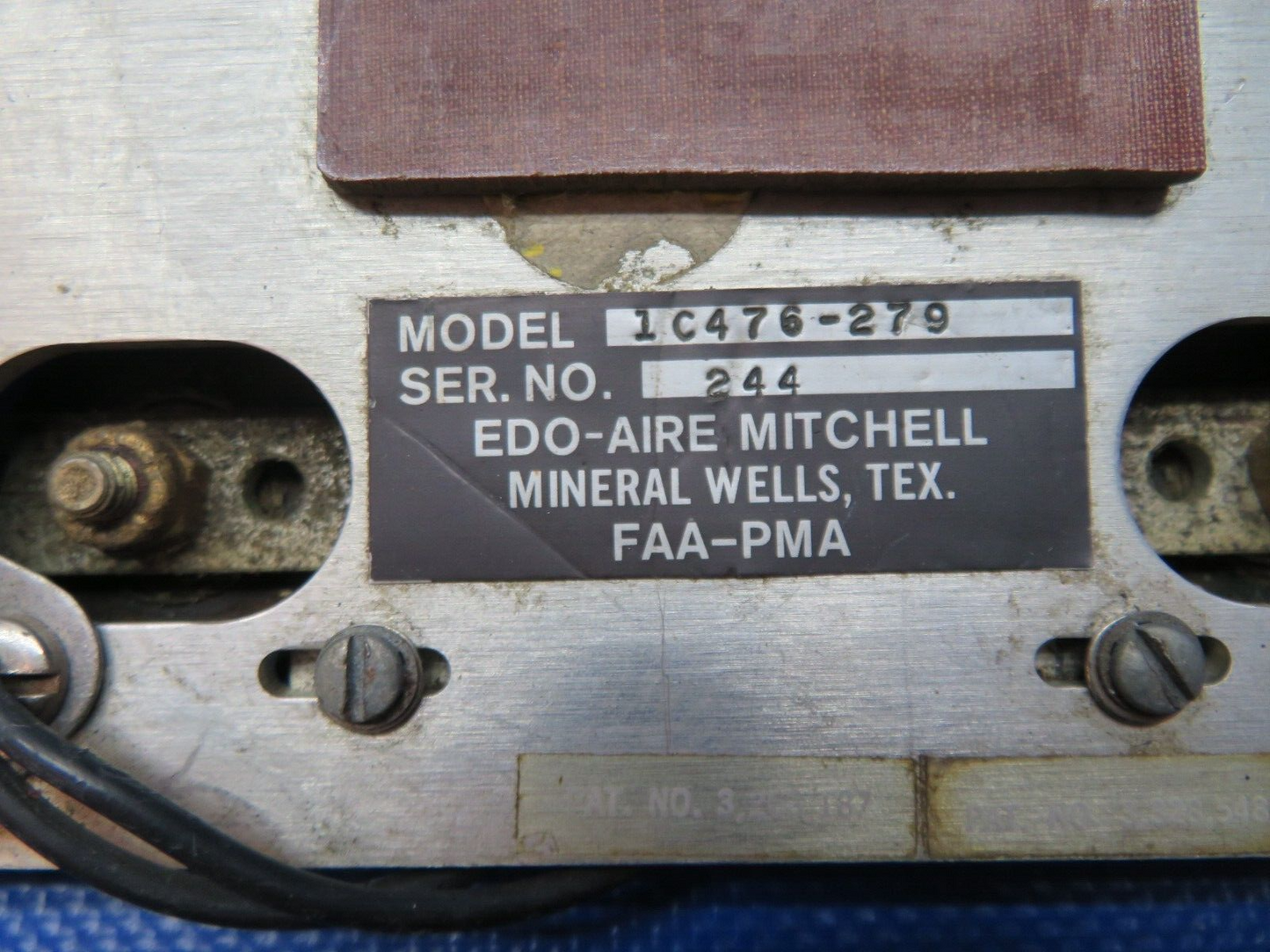 Edo-Aire Mitchell Trim Sensor P/N 1C476-279 TESTED (0424-275)