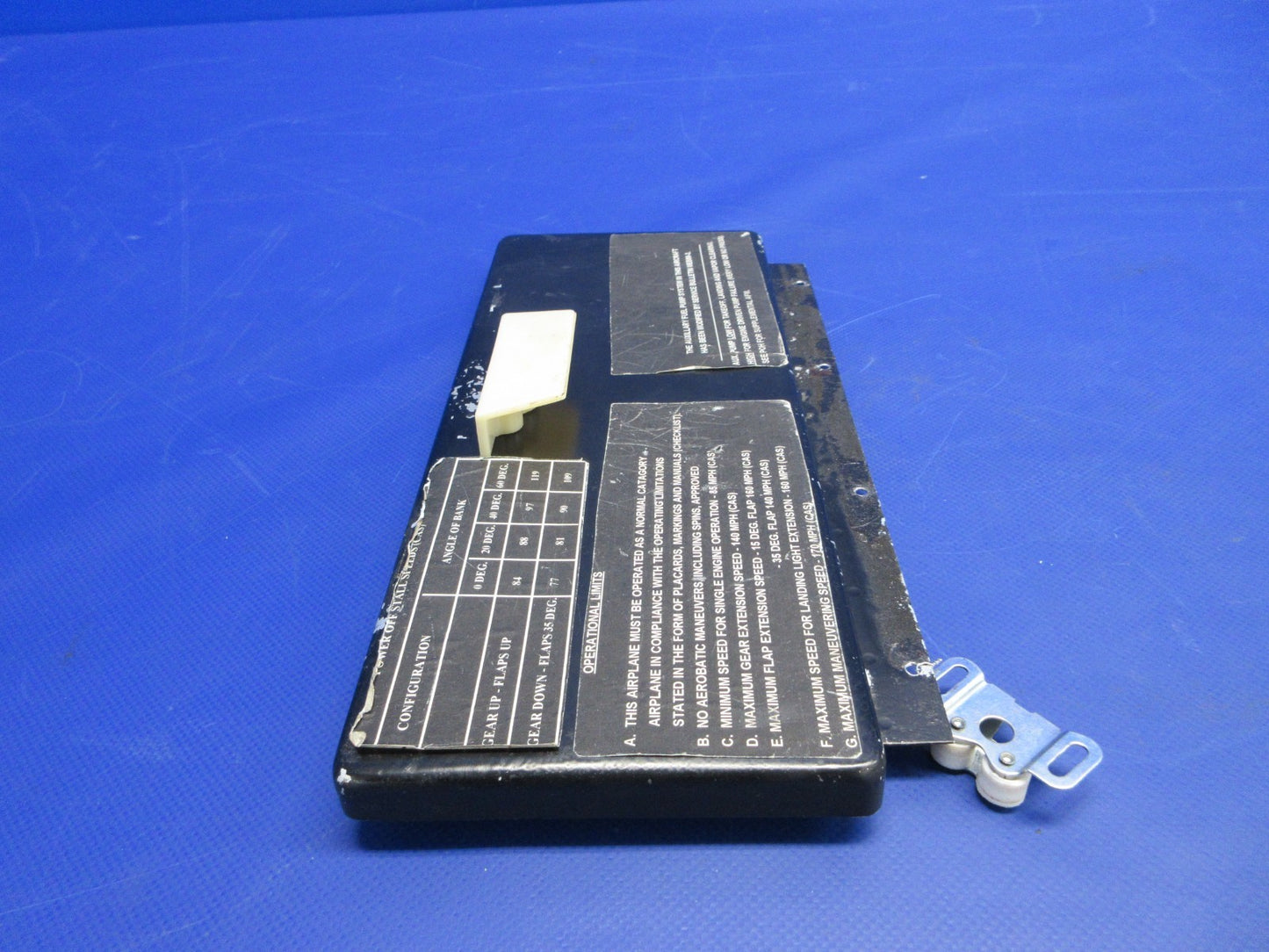 Cessna 310 / 310I Glove Compartment Door P/N 0813470-3 (0326-949)7
