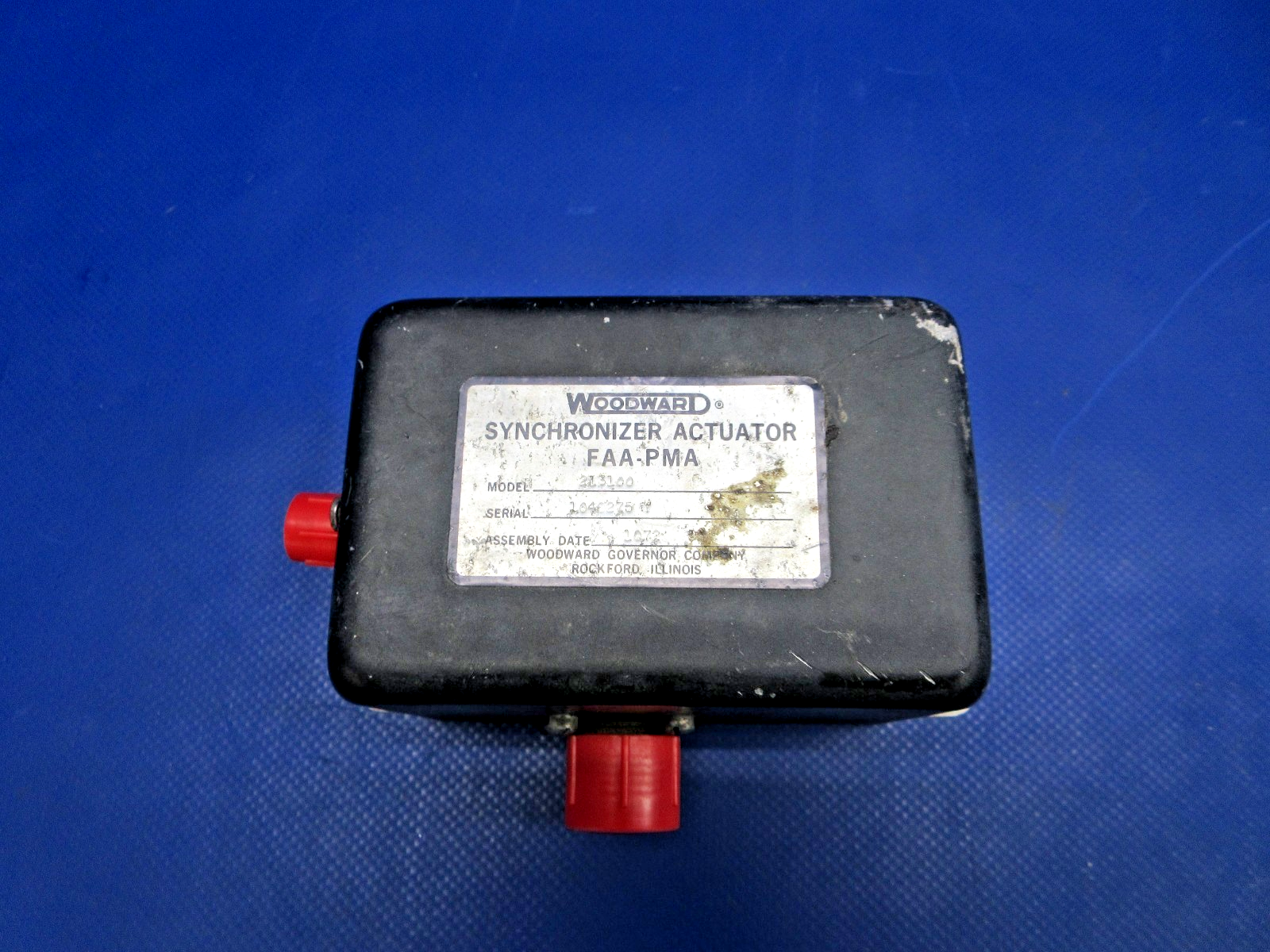 Cessna 310 / 310I Woodward 213100 Propeller Synchronizer Actuator (0326-886)1