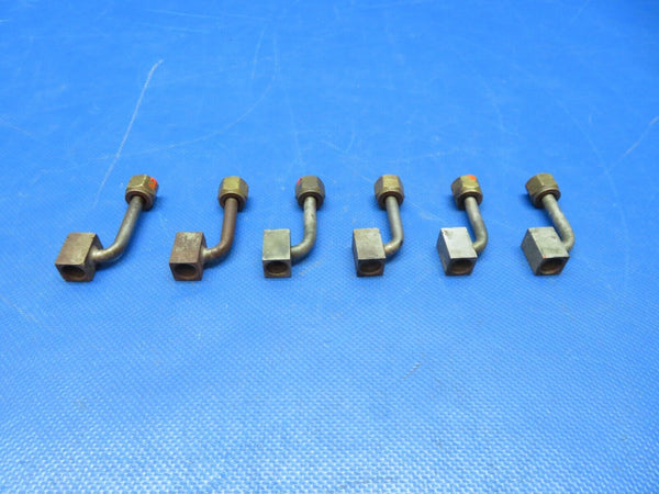 Continental TSIO-520-E9B Fuel Injector Nozzle P/N 630965 SET OF 6 (0924-131)