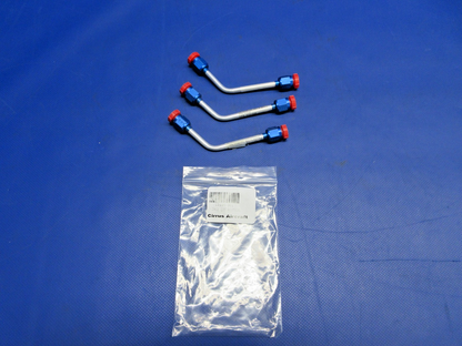 Cirrus SR20 Manifold LH Short Drain Tube P/N 12186-001 LOT OF 3 NOS (0326-982)1