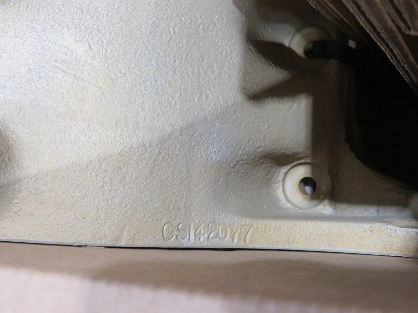 Continental O-300-D Crankcase P/N 530836, 530837 REPAIRED w/ 8130 (0326-1768)10