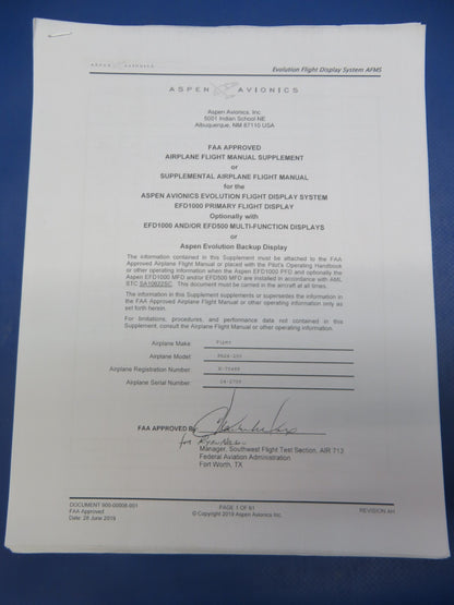 Aspen Avionics EFD1000 Max System 14/28v P/N 910-00001-012 (0926-105)9