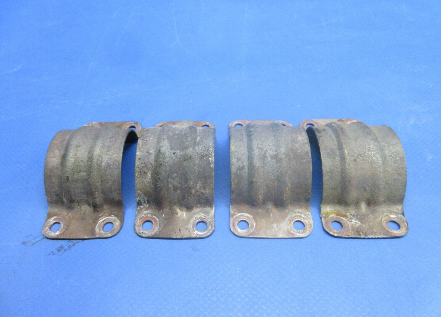 Beech C23 Sundowner Exhaust Riser Clamp Half P/N 0750161-25 LOT OF 4 (0724-943)