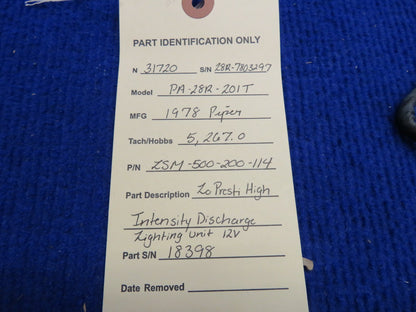 LoPresti High Intensity Discharge Lighting Unit 12V LSM-500-200-114 (0222-815)11