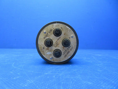 Edo Aire Dual Fuel Flow Pressure Gauge P/N 22-869-075-1 WARRANTY (1024-207)