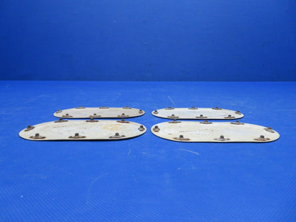 Mooney M20E Inspection Panel / Cover Plate P/N 913000-501 LOT OF 4 (0724-1873)