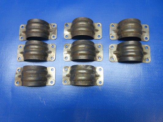 Lycoming O-320-B2B Exhaust Bead Clamp Haves P/N A169-14 LOT OF 8 (1124-1386)0