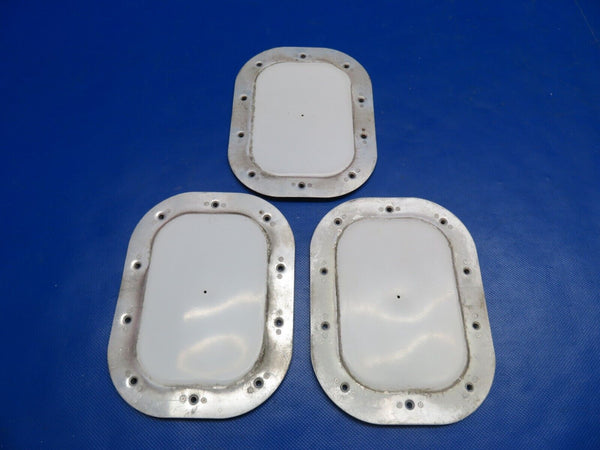 Mooney M20E Inspection Panel / Plate P/N 913011-501 LOT OF 3 (0724-1874)