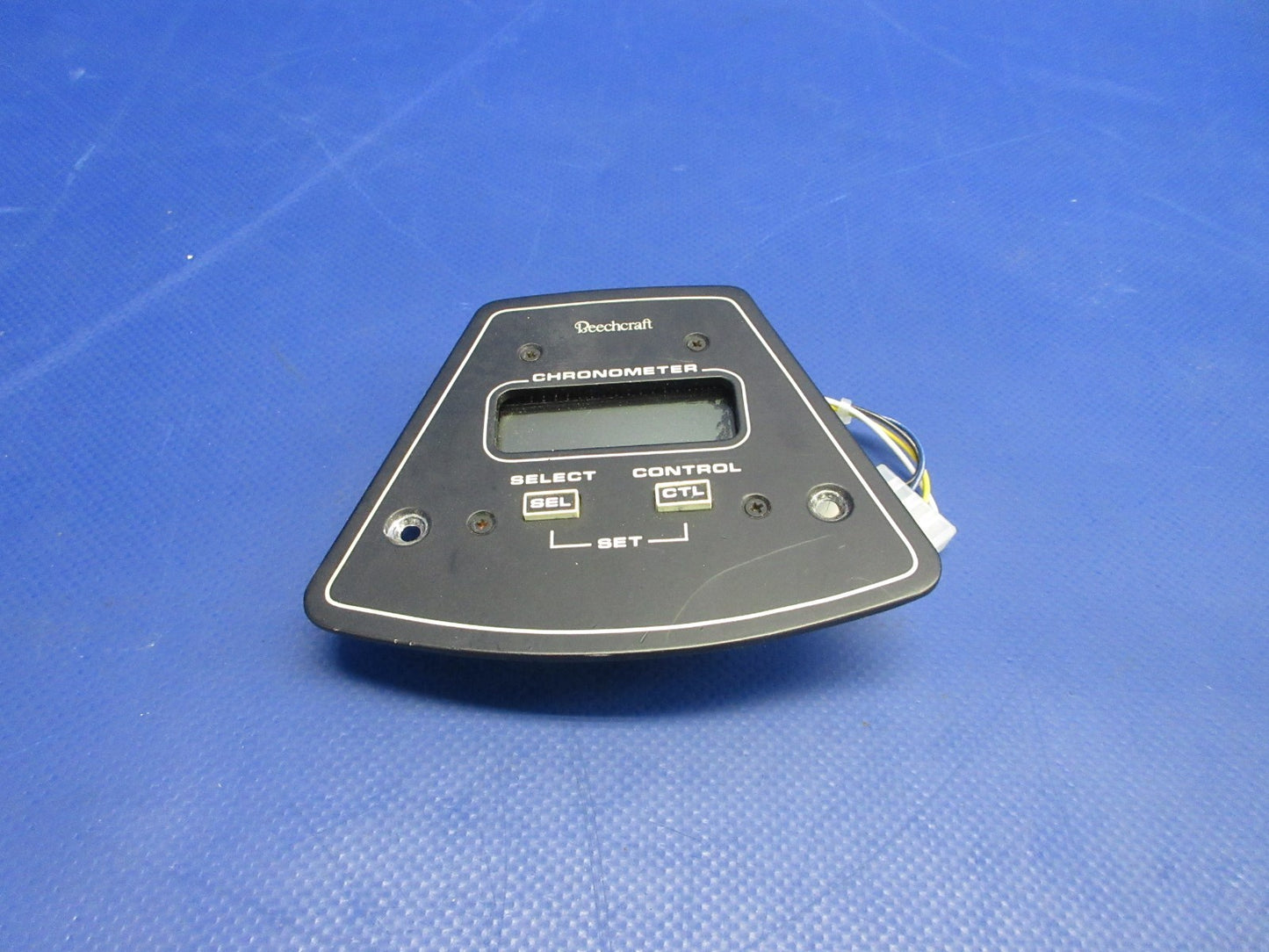 Beech Dual Yoke Davtron MB801-28 Digital Clock P/N MB801-28 TESTED (0626-896)0