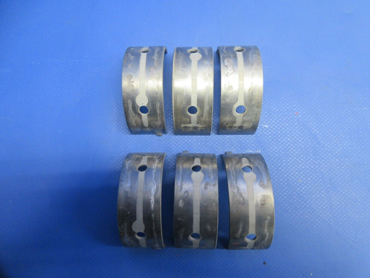 Continental TSIO-360-C Crankshaft Main Bearing 642337M010 LOT OF 6 (0824-825)