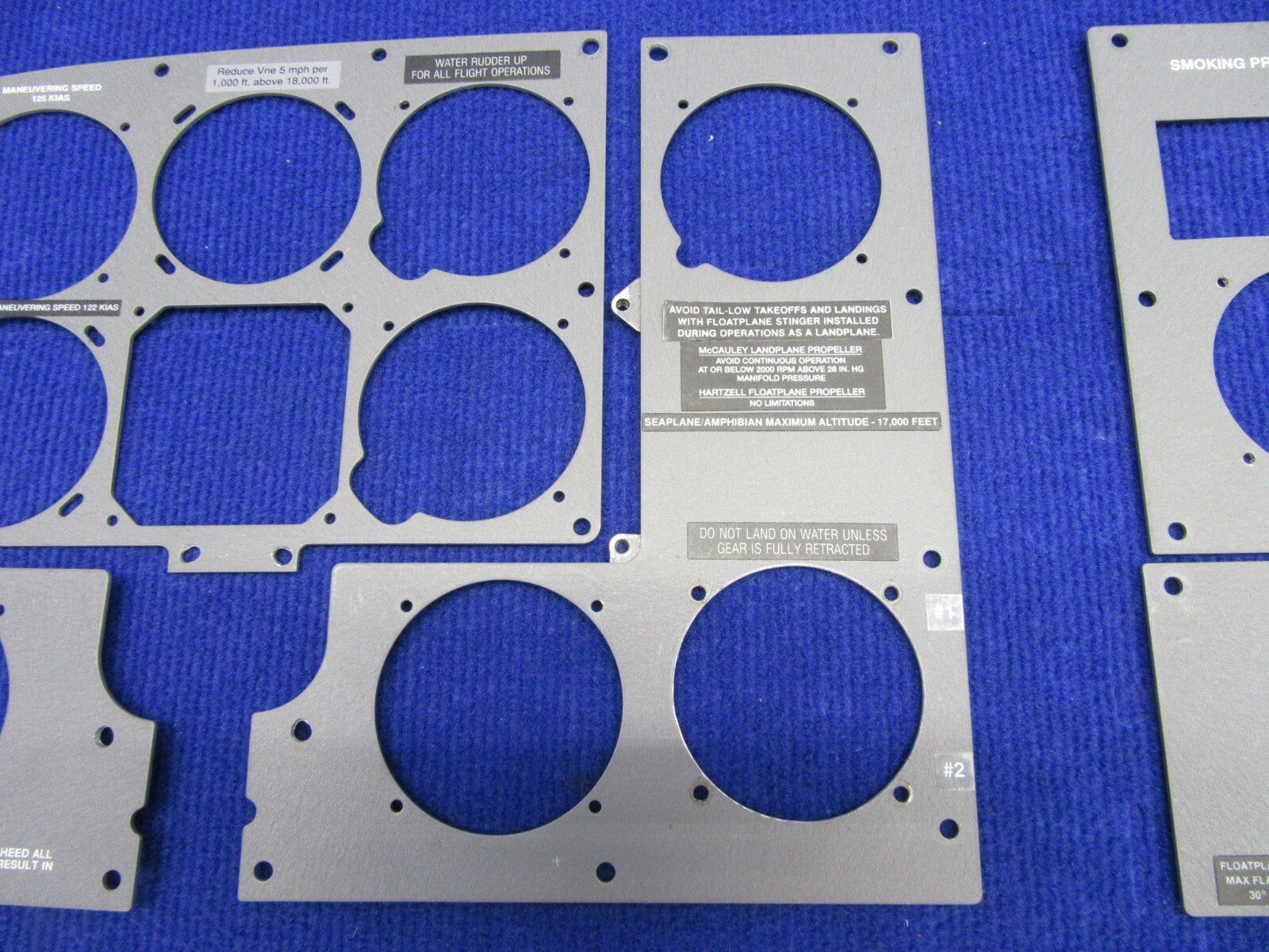 Cessna T206H Instrument Panel Installation P/N 1213571-4, 1213572-3 (1221-207)3