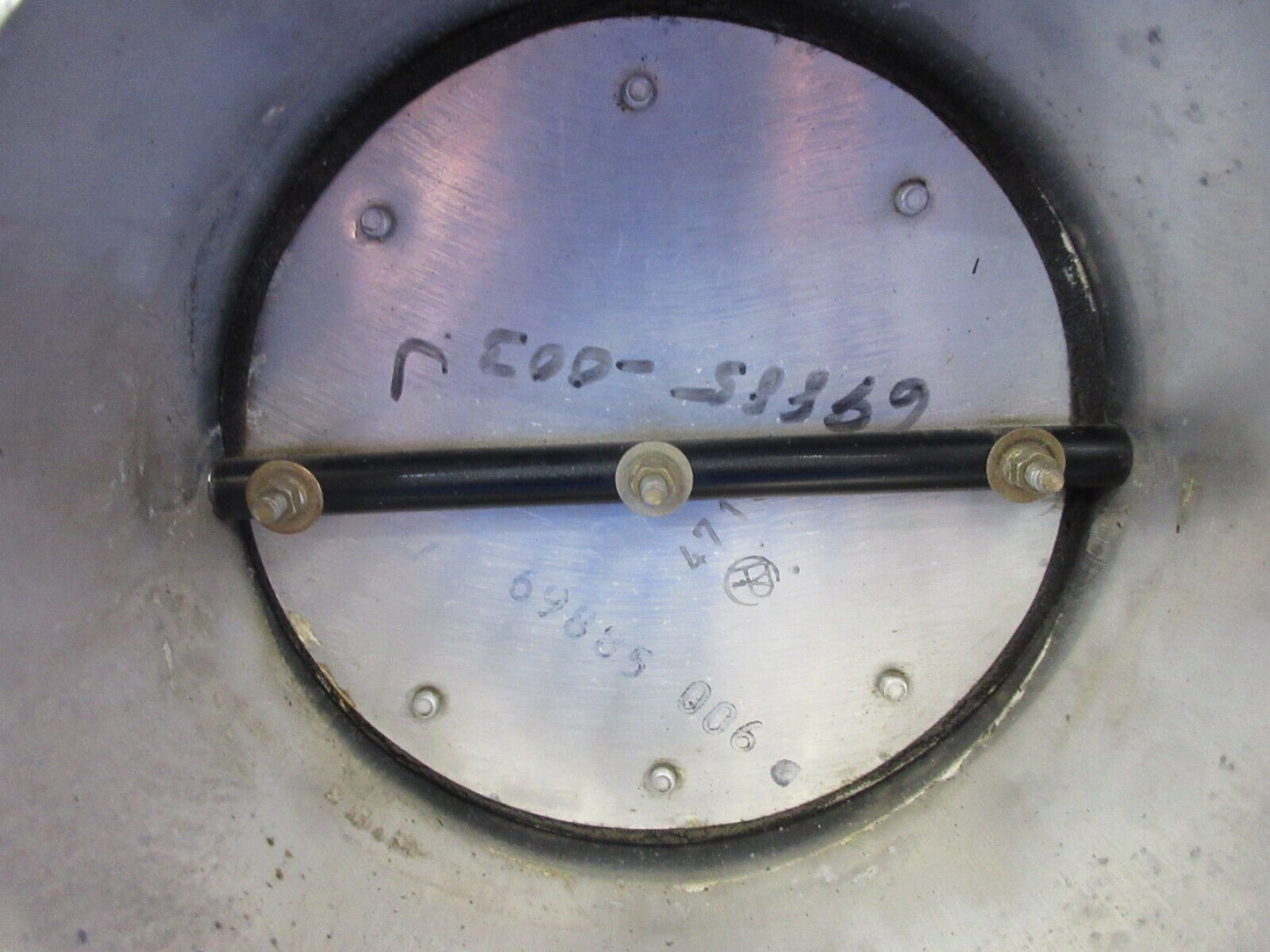 1996 Piper PA-28-181 Fresh Air Aft Duct & Flapper Valve P/N 69992-02 (1224-2033)