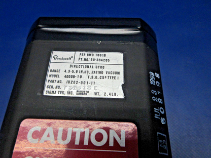 Sigma Tek 4000B-10 Directional Gyro w/8130 IU363-001-11 CORE (0626-833)4