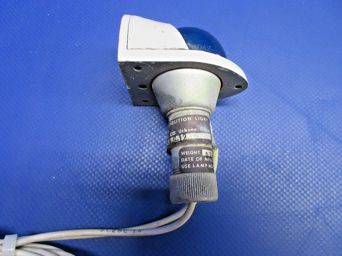 Grimes Wing Tip Position Lights LH & RH P/N A-1815A-R-12 TESTED (0826-864)8