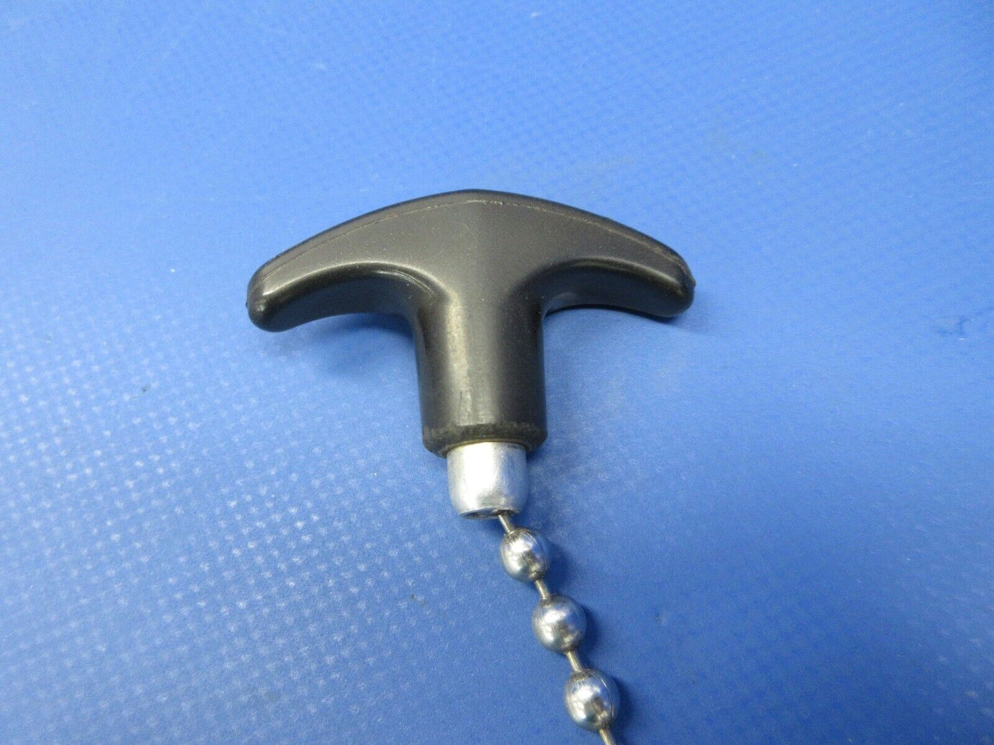 Robinson R44 Raven II Helicopter Rotor Brake Knob & Chain P/N B033-6 (0724-1413)