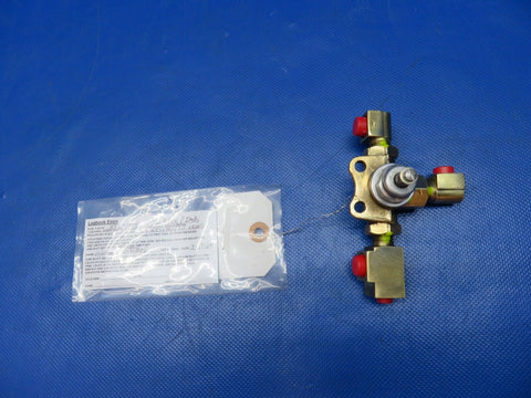 Piper PA22 Imperial Fuel Valve P/N 11383-04 & 11383-004 OVERHAULED (0424-1710)