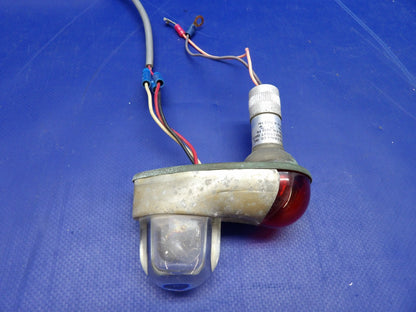 Piper Aztec Whelen LH Wing Tip Strobe Light 14V P/N A650-PR TESTED (0626-1300)7