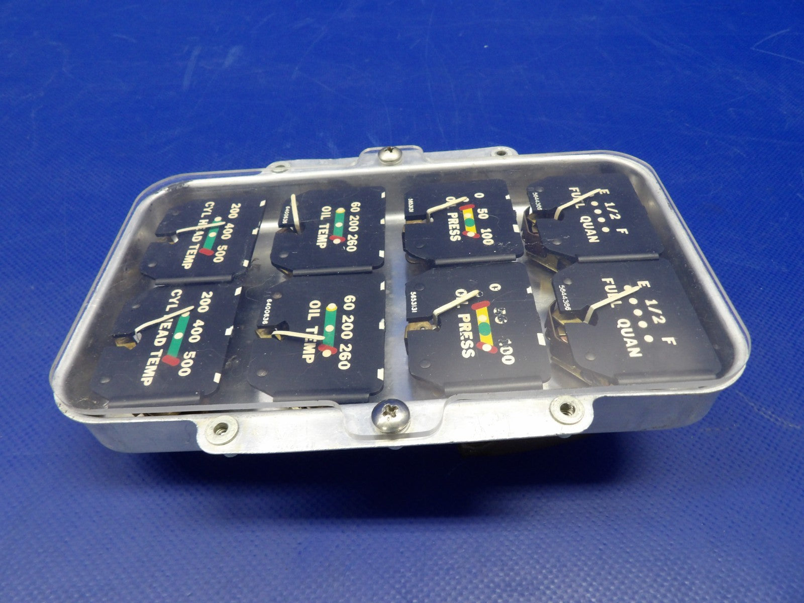 Piper PA-23-250 Aztec Instrument Cluster P/N 30114-00 WARRANTY (0726-1236)2