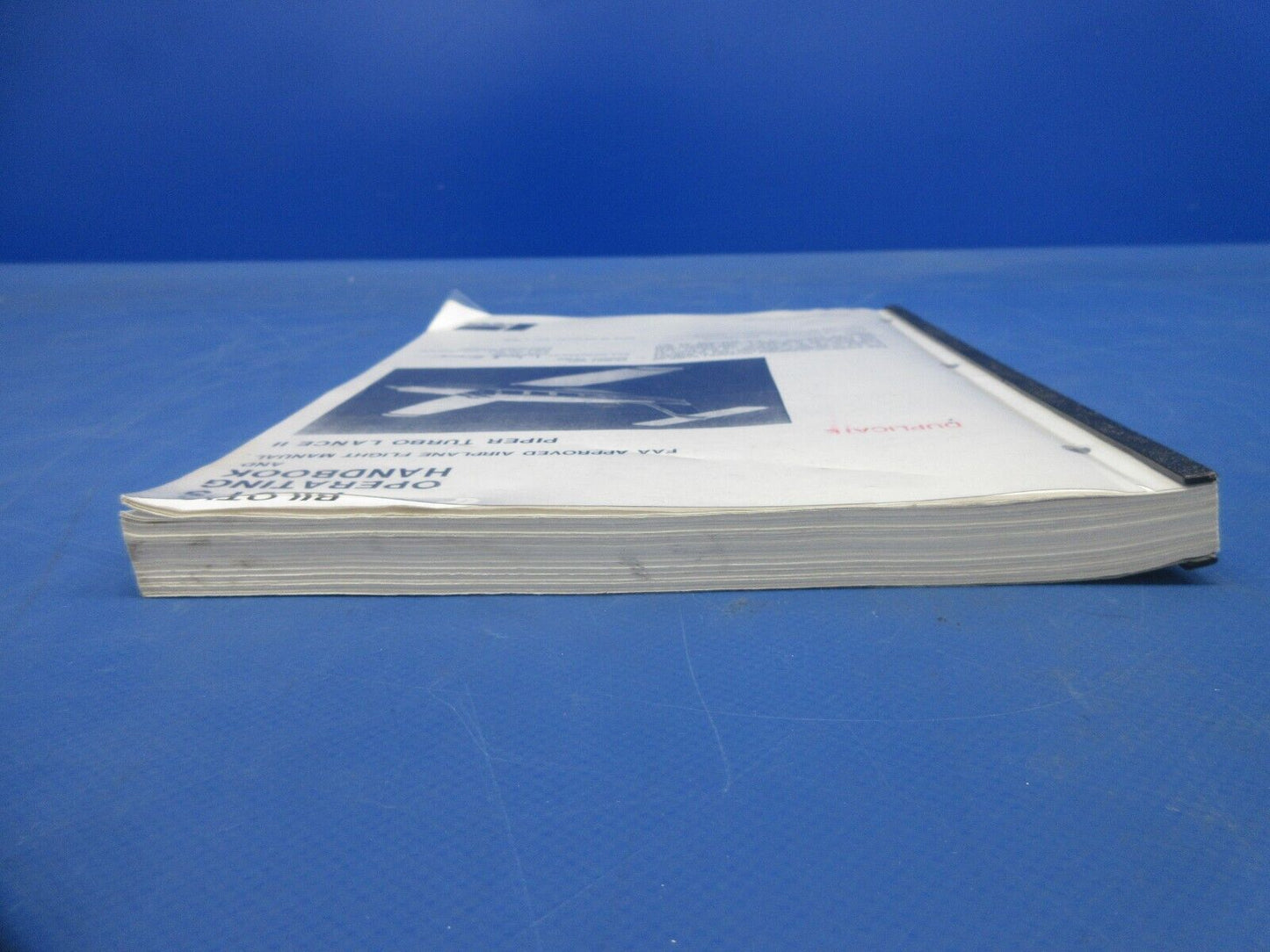 Piper PA-32RT-300T Pilot Operating Handbooks & Check List P/N 230-58 (1124-702)