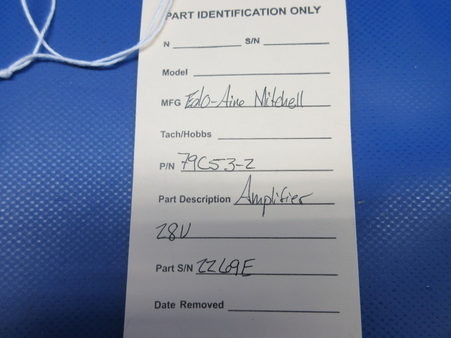 Edo-Aire Mitchell Amplifier 28 Volts P/N 79C53-2 (0424-1122)