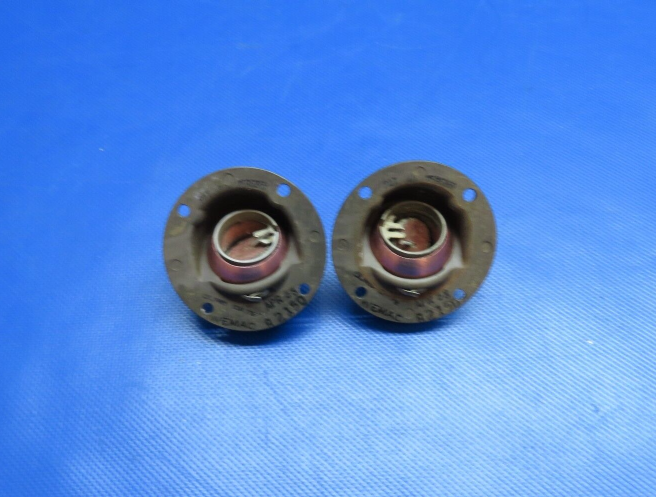 Early Cessna 310 / 310B Wemac Air Valve P/N B2150 LOT OF 2 (0624-1713)