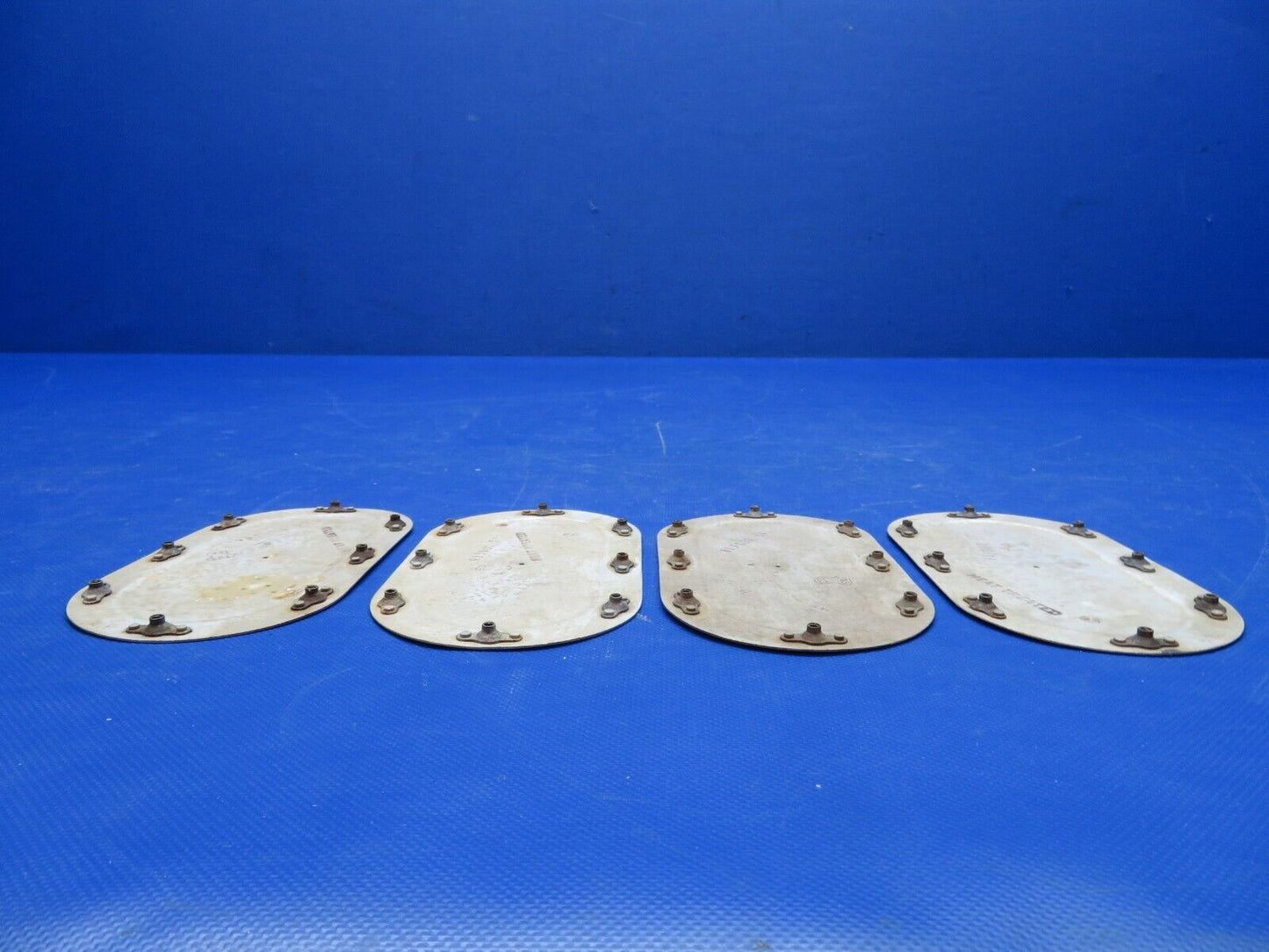 Mooney M20E Inspection Panel / Cover Plate P/N 913000-501 LOT OF 4 (0724-1873)