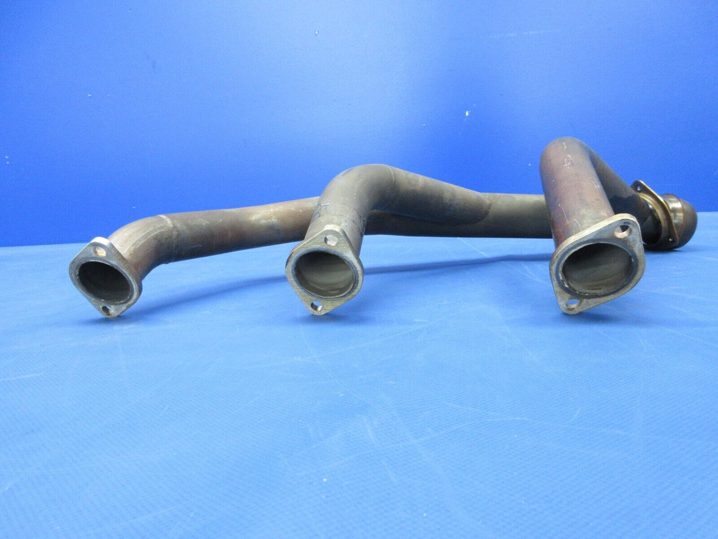 Beech 95 / D95A Travel Air LH Engine Exhaust Risers Doyn Conv. 540 (0824-1250)