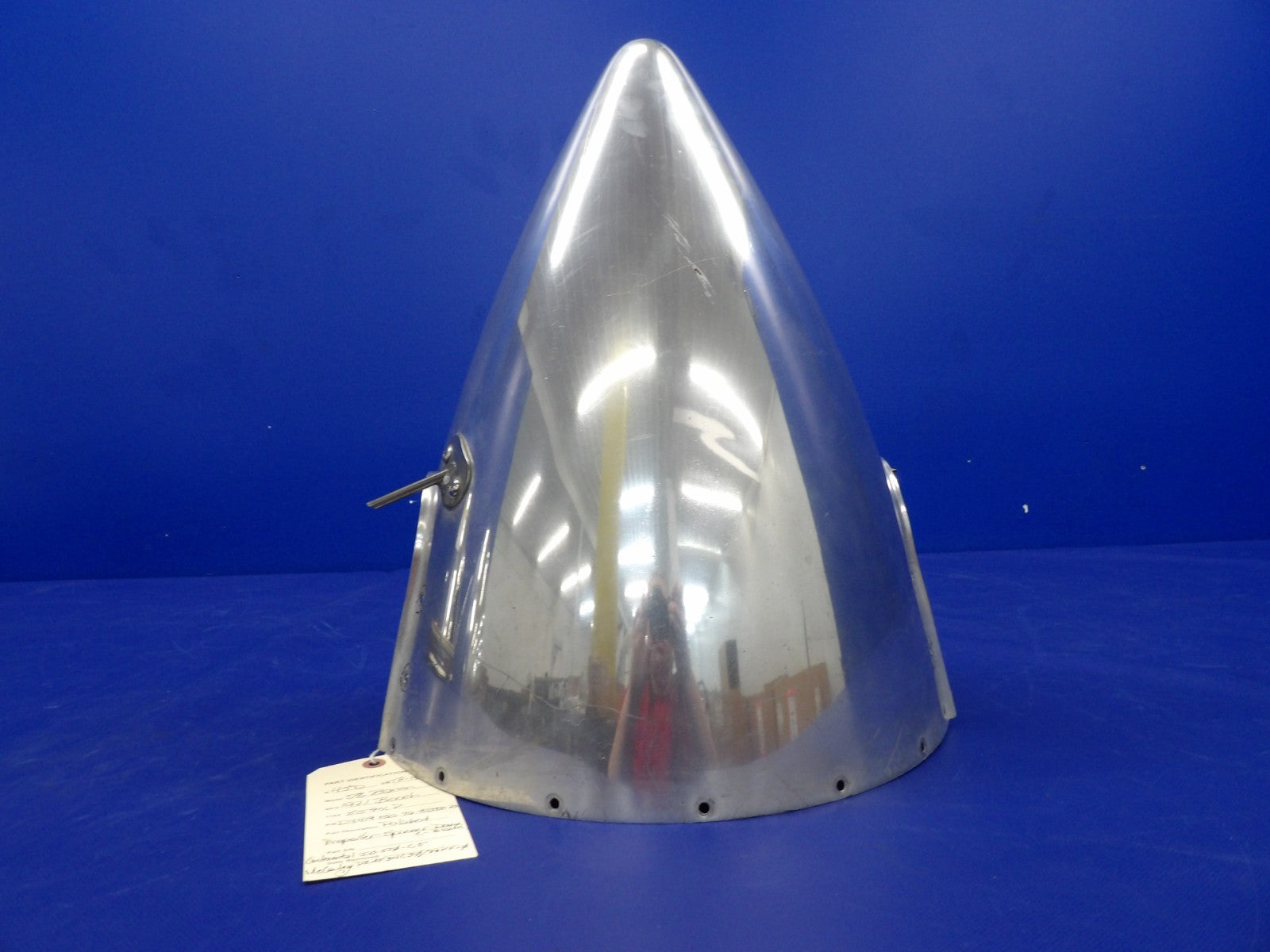 Beech 58 Baron McCauley Polished 2-Blade Propeller Spinner P/N D3419 (0226-2025)7