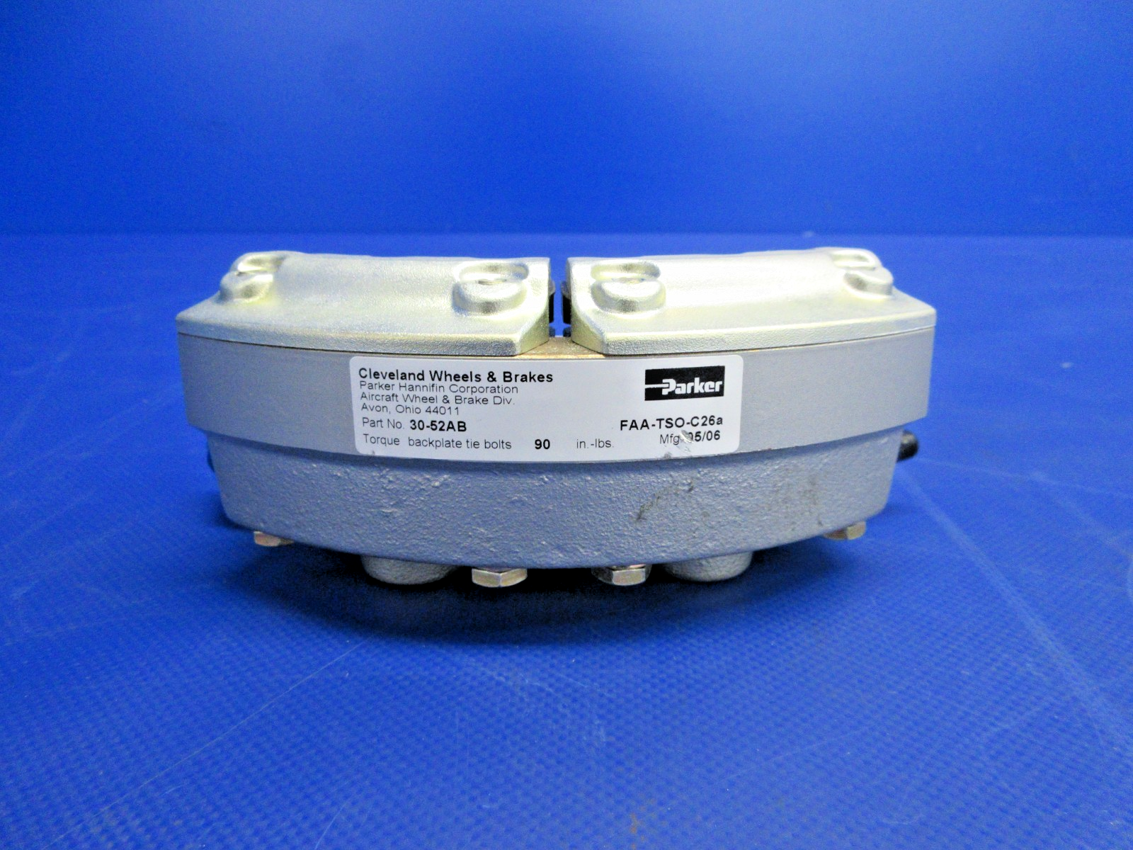 Cleveland 30-52AB Brake Caliper & Torque Plate 13399-104 NOS (0326-973)10