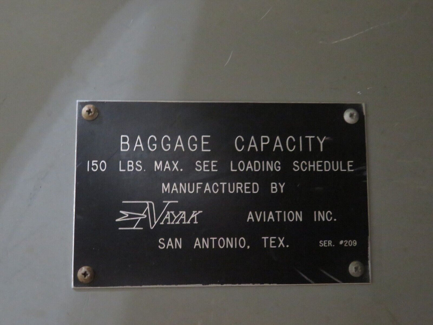 Piper PA-23 Nayak Aviation Extended Nose and Baggage Compartment (0424-98)