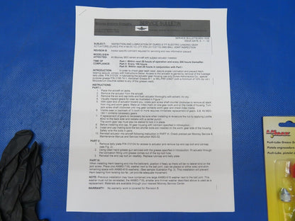 Mooney Lubrication Kit for Dukes Electric Landing Gear Actuators (1024-99)