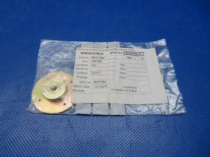 Britten-Norman Cap End P/N NB-31-0259 NOS (1024-250)