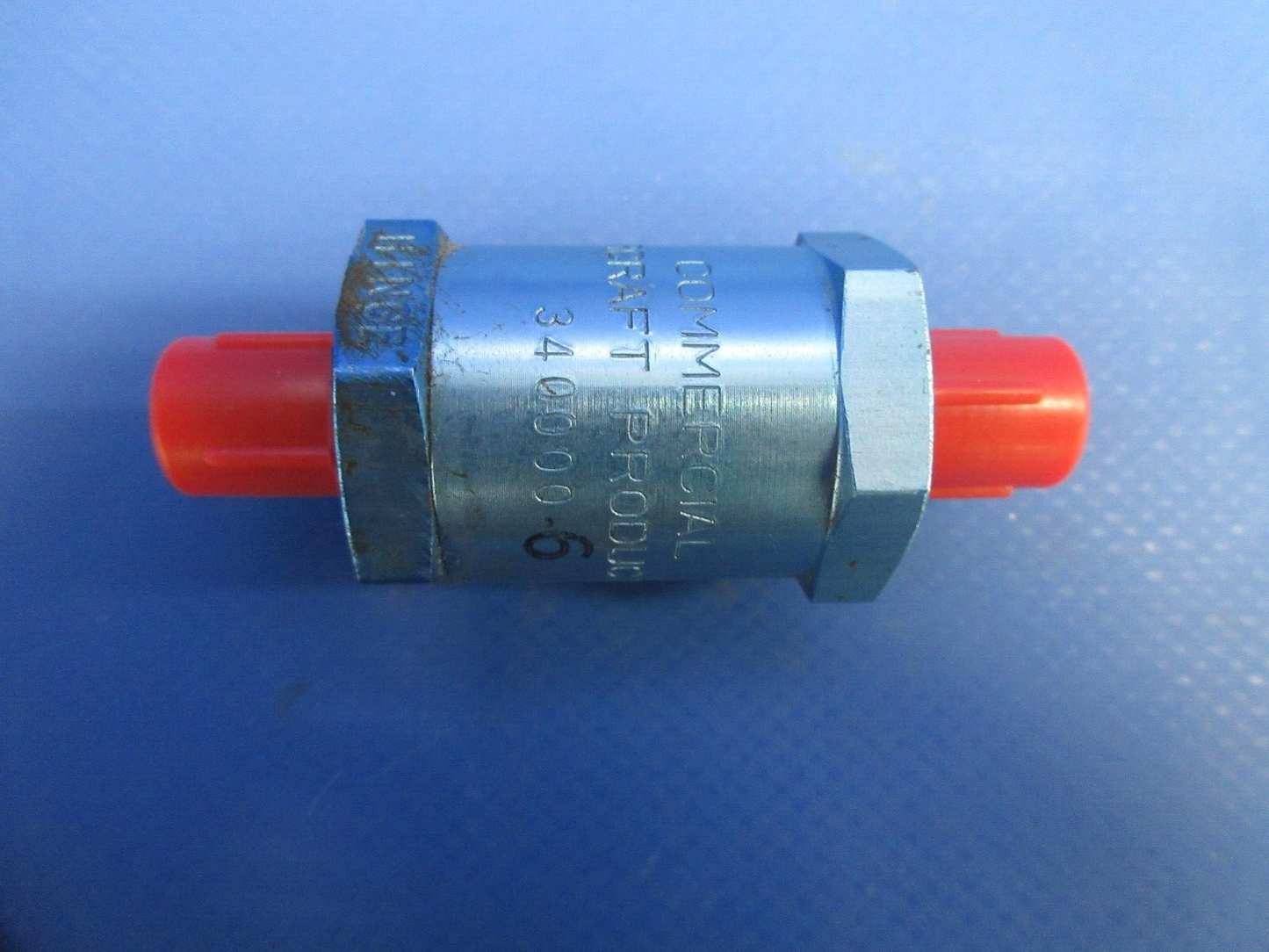 Commercial Aircraft Products Check Valve P/N S2218-4 (0924-778)
