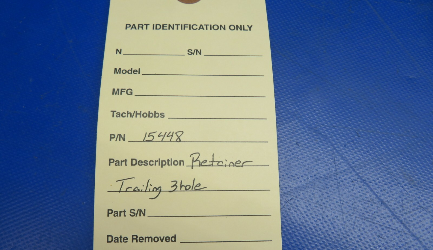 Static Wick Trailing Retainers 3 Hole P/N D/G 15448  LOT OF 2 NOS (0720-581)5
