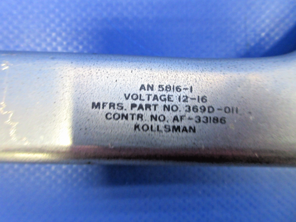 Kollsman Vintage Heated Pitot Tube P/N AN5816-1 (0926-735)2