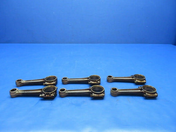 Continental O-300-D Connecting Rods # 530186, 626119 LOT OF 6 (0724-1843)