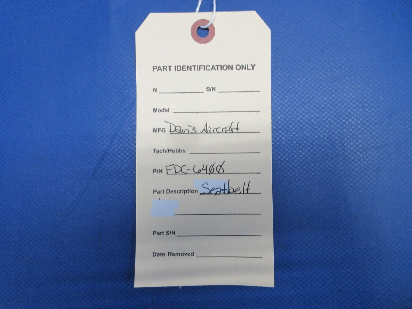 Davis Aircraft Seatbelt P/N FDC-6400 (0524-1835)