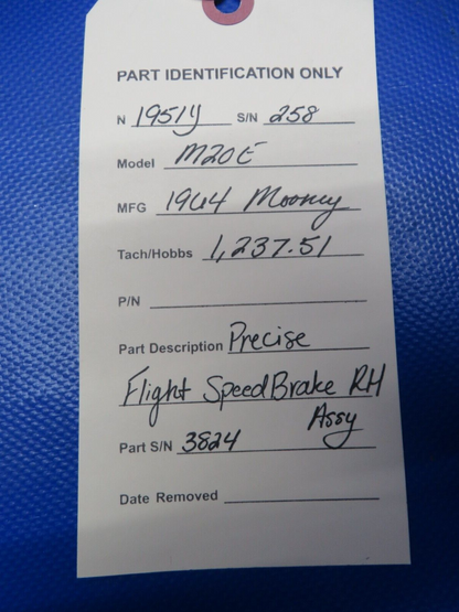 Mooney M20 / M20E Precise Flight Speed Brake RH Assy (0424-166)