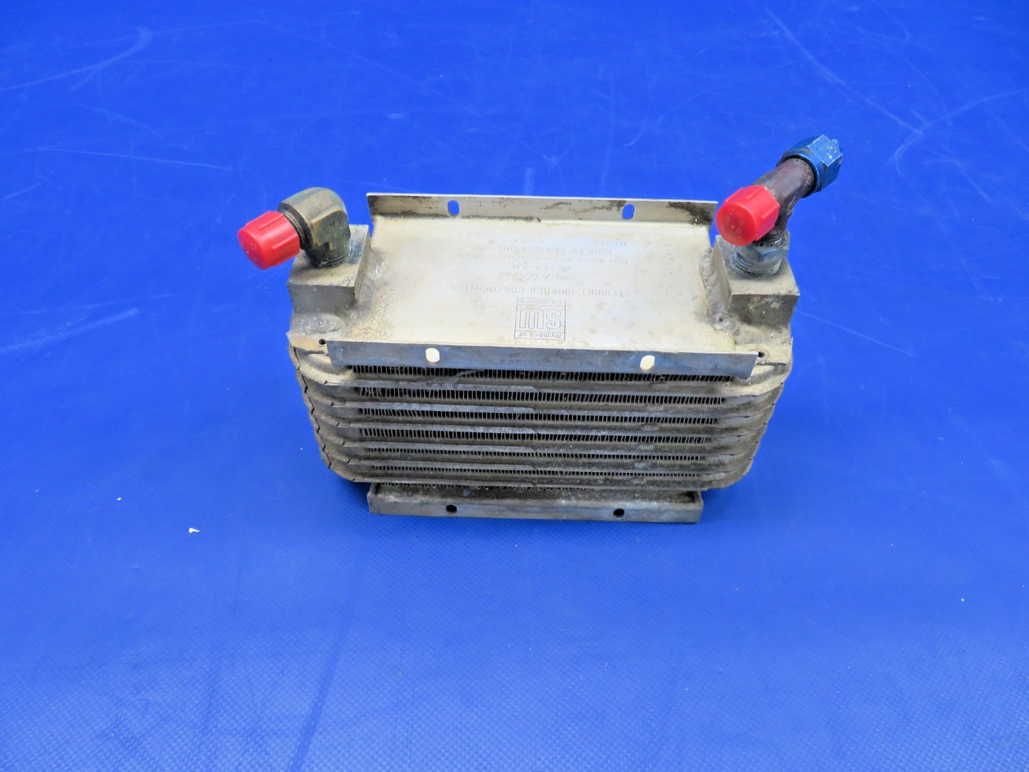 Cessna 172M Stewart-Warner Oil Cooler P/N 8406E (0826-412)0