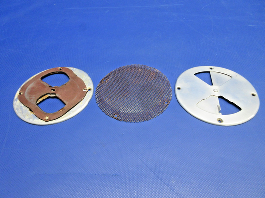 Beech 95 /D95A Travel Air Cabin Exhaust Valve Shutter P/N 96-550015-9 (0326-780)0