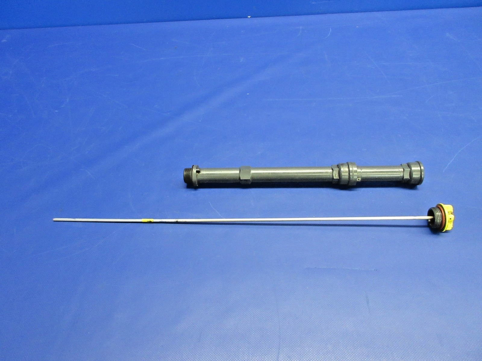 Lycoming 8QT. Oil Dipstick w/ Extension Housing P/N 75767 (0326-942)12