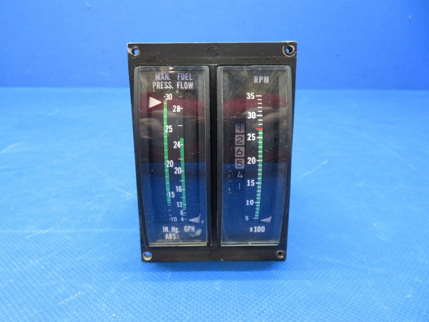 Bellanca 17-31A Viking Edo-Aire Indicators P/N 14078-101-8 LOT OF 6 (0824-1759)