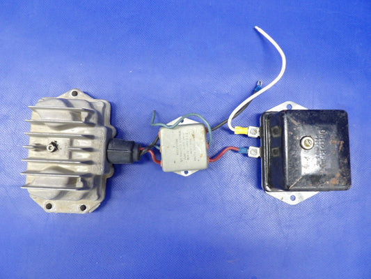 Piper Aztec Delco-Remy Voltage Regulator 12V P/N 9000590 TESTED (0626-1470)0