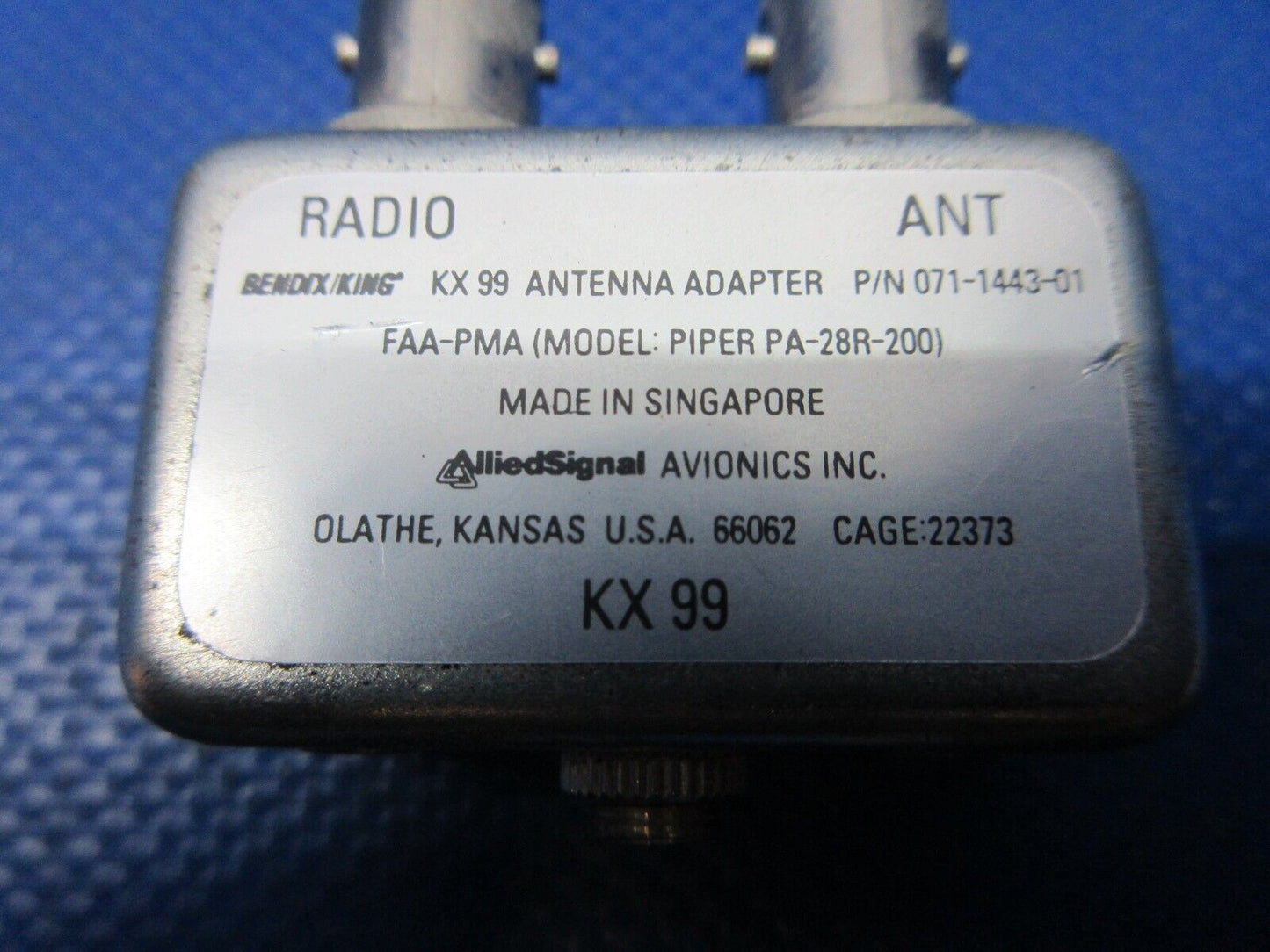 Comant Coupler Antennas & KX99 Antenna Adapter P/N CI-505 LOT OF 3 (1124-1214)