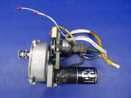 Cessna 421 Flap Motor & Actuator 28V P/N 2005-0001 TESTED (0526-1371)0